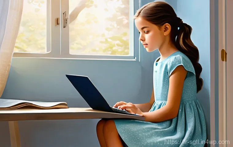 디지털 스토리에서의 시간적 요소 활용하기 - Flashback / Retrospection - "Echoes of Childhood Ambition"**
A vibrant, detailed image depicting a ...